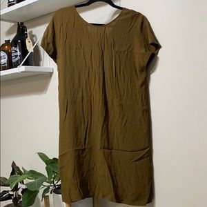 Madewell tie back dress
